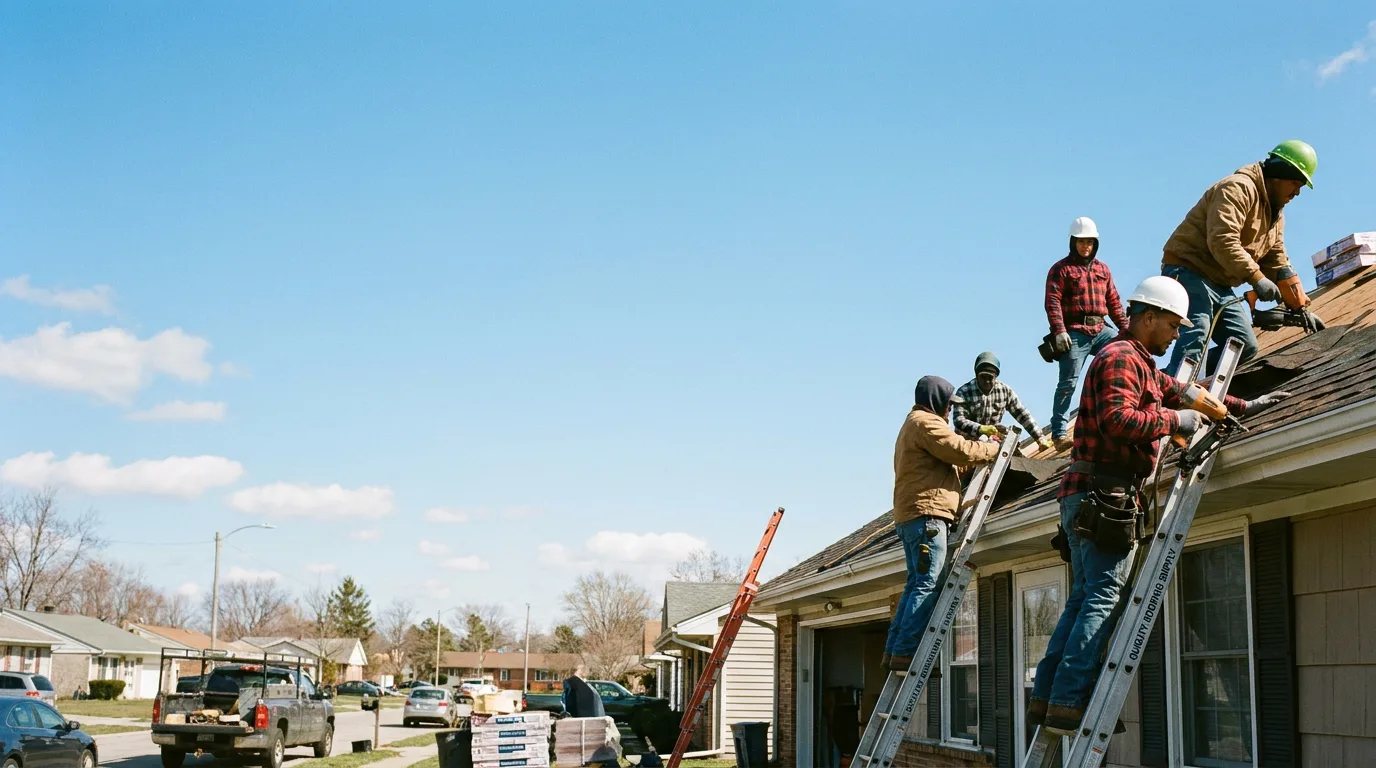 Roofing in Melvindale, MI near me